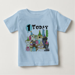 Para Bebê Camiseta e presentes da festança do primeiro