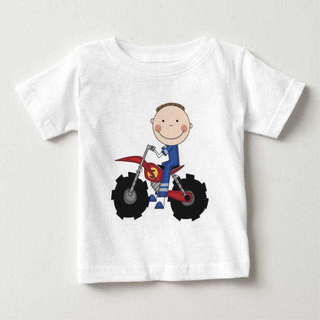 Para Bebê Camiseta e presentes de competência da bicicleta (Frente)