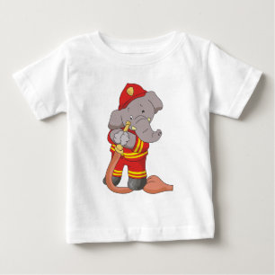 Para Bebê Camiseta e presentes do elefante do