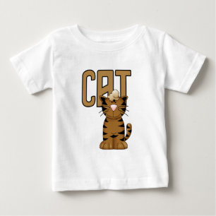 Para Bebê Camiseta e presentes do gato
