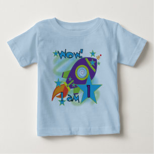 Para Bebê Camiseta e presentes do primeiro aniversario do