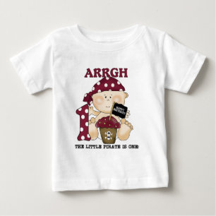 Para Bebê Camiseta e presentes do primeiro aniversario do
