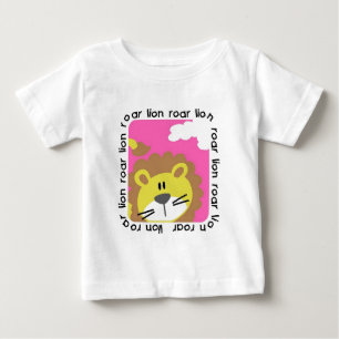 Para Bebê Camiseta e presentes do rugido do leão
