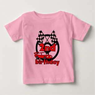 Para Bebê Camiseta e presentes do segundo aniversário das