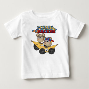 Para Bebê Camiseta e presentes dos pilotos da banana