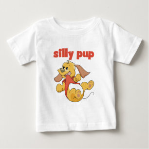 Para Bebê Camiseta e presentes parvos do filhote de cachorro