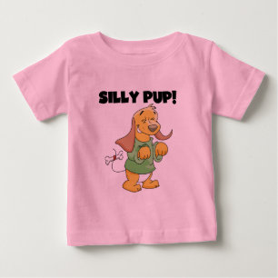 Para Bebê Camiseta e presentes parvos do filhote de cachorro
