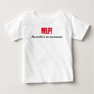 Para Bebê Camiseta engraçada