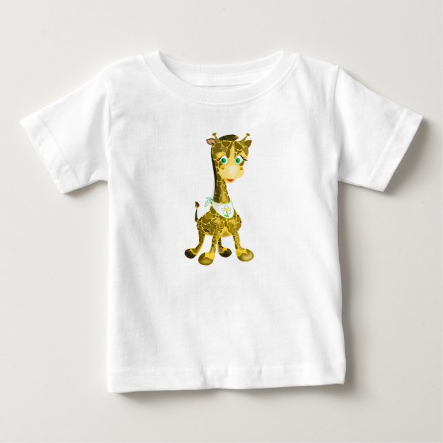 Para Bebê Camiseta Engraçada com Feliz Namorada (Frente)
