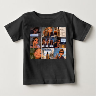 Para Bebê Camiseta engraçada de café gelado profissional