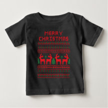 Camiseta estilo arte pixel NATAL FELIZ