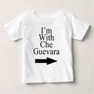 Para Bebê Camiseta Estou Com Che Guevara