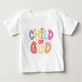 Para Bebê Camiseta Filho de Deus