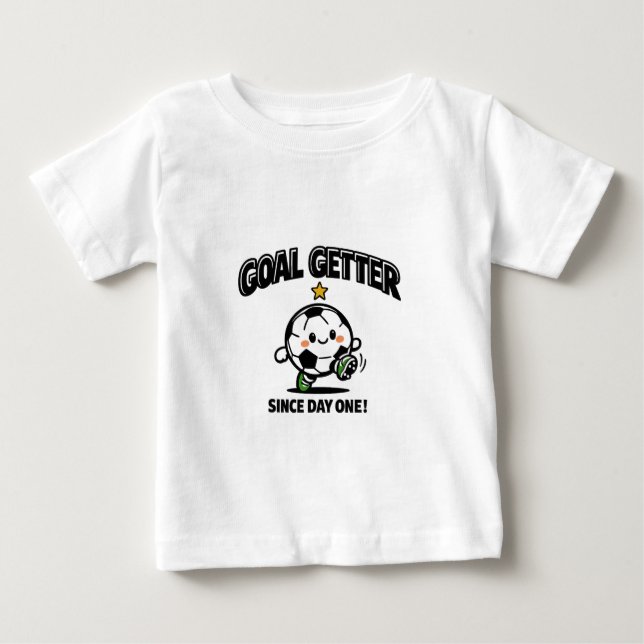 Para Bebê Camiseta Fofa da Copa do Mundo (Frente)