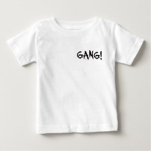 Para Bebê Camiseta GANG! BABY