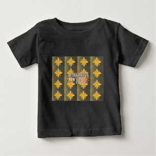Para Bebê Camiseta "Graças A Você": Vista Sua Gratidão
