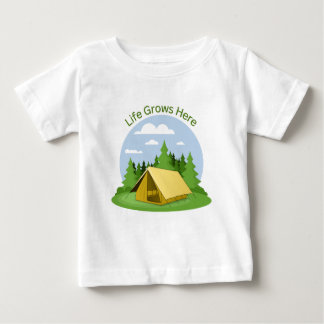 Para Bebê Camiseta Gráfica Inspiradora da Natureza