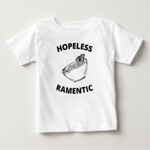 Para Bebê Camiseta Hopeless Ramentic