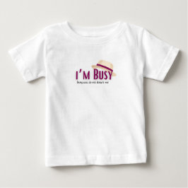 Para Bebê Camiseta I'm cool like pops