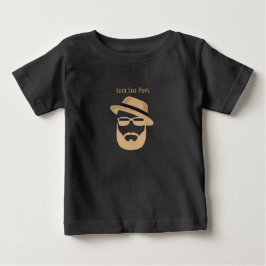 Para Bebê Camiseta I'm cool like pops