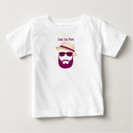Para Bebê Camiseta I'm cool like pops