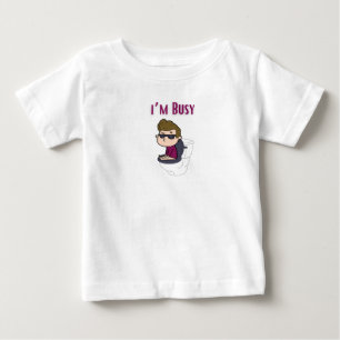 Para Bebê Camiseta I'm cool like pops
