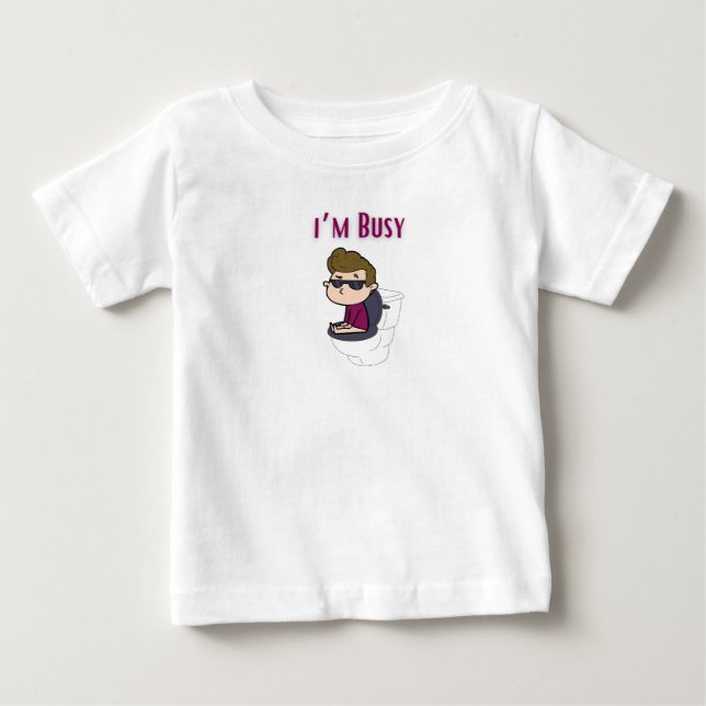 Para Bebê Camiseta I'm cool like pops (Frente)