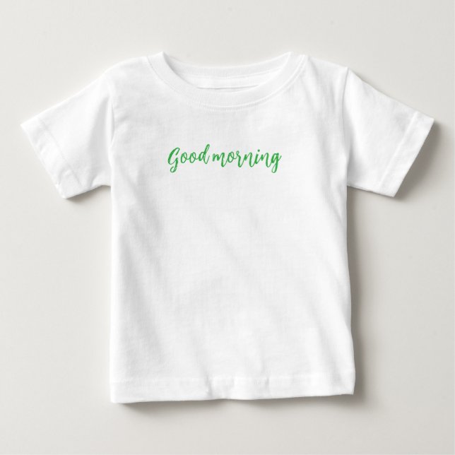 Para Bebê Camiseta infantil  (Frente)