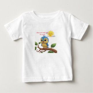 Para Bebê Camiseta Infantil