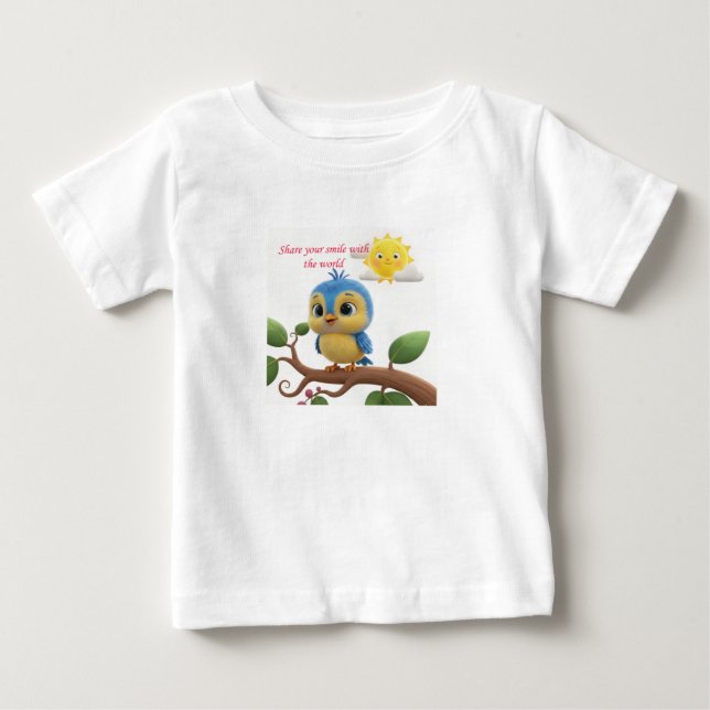 Para Bebê Camiseta Infantil (Frente)