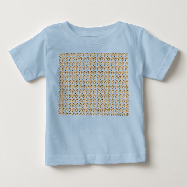 Para Bebê camiseta infantil (Frente)