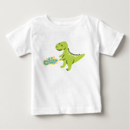 Para Bebê Camiseta Infantil Bebe Dinossauro Fofo