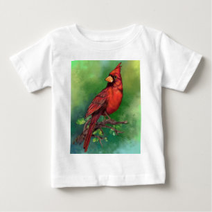 Para Bebê Camiseta Infantil Cardinal Baby