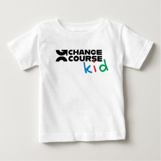 Para Bebê Camiseta infantil "Change Course Kid"