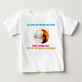 Para Bebê Camiseta Infantil Código QR Personalizado com Foto
