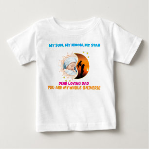 Para Bebê Camiseta Infantil Código QR Personalizado com Foto
