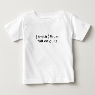 Para Bebê Camiseta infantil Culpa total, baby