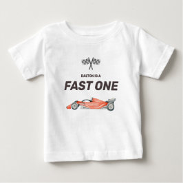 Para Bebê Camiseta Infantil de Aniversário de Um Ano de Carr