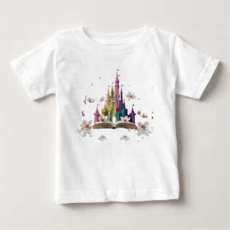 Para Bebê Camiseta Infantil de Conto de Fadas Caprichoso