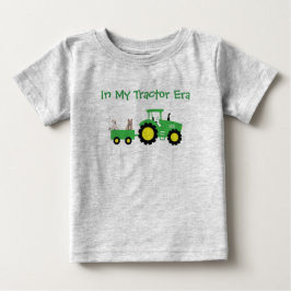 Para Bebê Camiseta Infantil Era Do Meu Trator