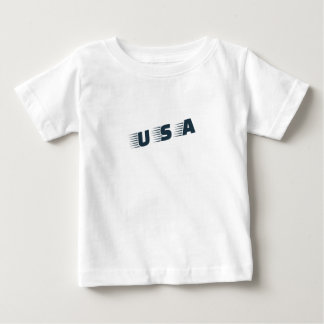 Para Bebê Camiseta Infantil EUA – Estilo Patriótico e Divert