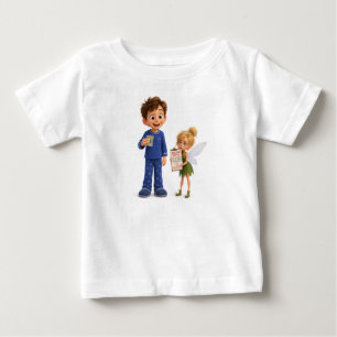 Para Bebê Camiseta Infantil Fofa da Economia da Fada dos Den