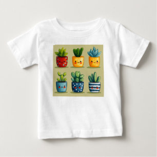 Para Bebê Camiseta Infantil Fofa – Design Divertido e Alegre