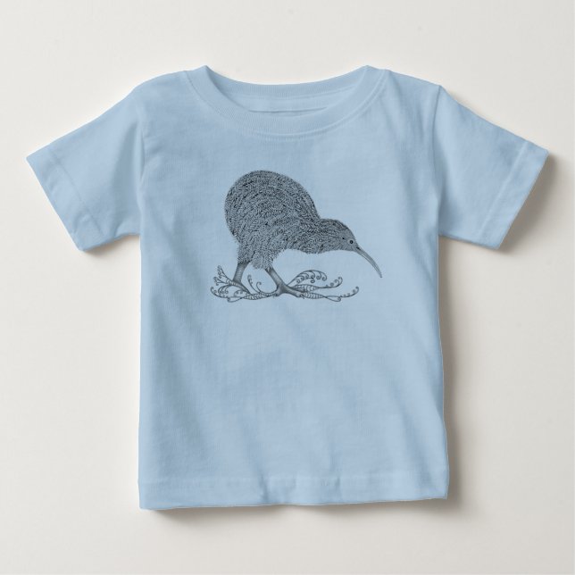 Para Bebê Camiseta infantil Kiwiana (Frente)