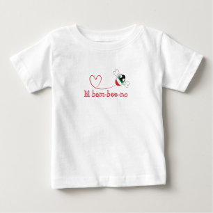 Para Bebê Camiseta infantil Lil Bam-bee-no