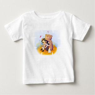 Para Bebê Camiseta Infantil Menina e Urso