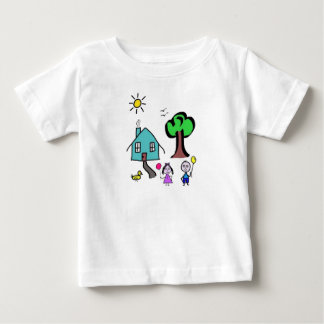 Para Bebê Camiseta Infantil Mundo Kids