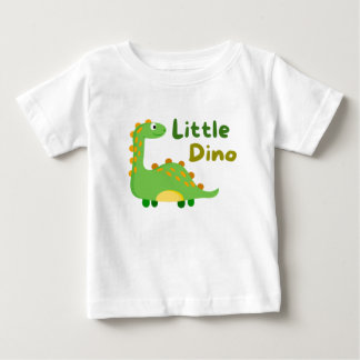 Para Bebê Camiseta Infantil Pequeno Dino