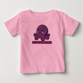 Para Bebê Camiseta Infantil Polvo Kawaii Engraçado Sonolento
