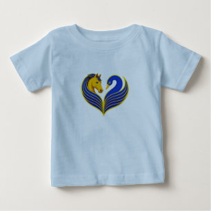 Para Bebê Camiseta infantil Racing Hearts And Healing Spring
